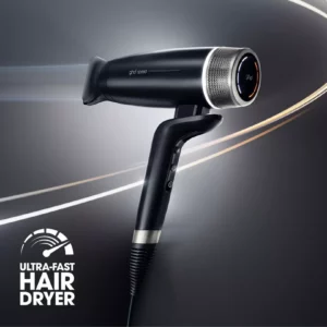 NEW GHD SPEED HAIR DRYER IN TITANIUM BLACK